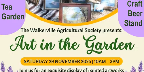 Art in the Garden 🎨🪻