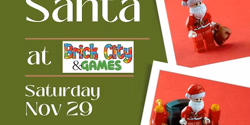 Santa! at Brick City & Games!