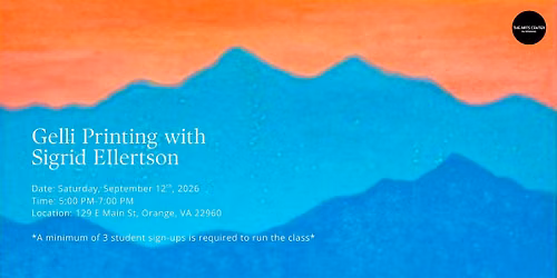 Gelli Printing with Sigrid Ellertson