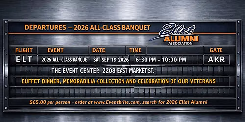 2026 Ellet Alumni Association All-Class Banquet