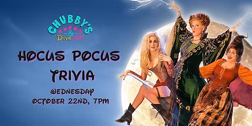 Hocus Pocus Trivia at Chubby's Tacos Durham