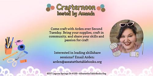 Second Tuesday Crafternoons