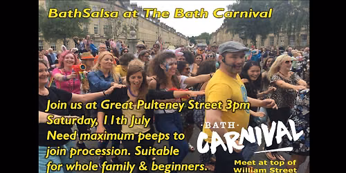 BathSalsa at The Bath Carnival (Sat, 11th July, 3pm)