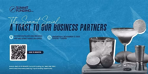 The Summit Social: A Toast to Our Business Partners