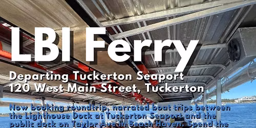 Tuckerton Seaport\/Beach Haven Water Ferry