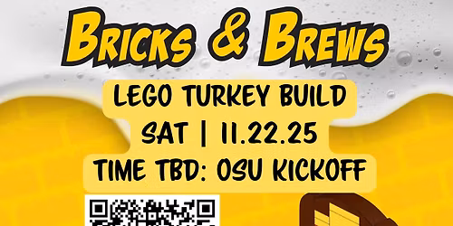 LEGO Turkey Tom Build @ Standardized Brewing!