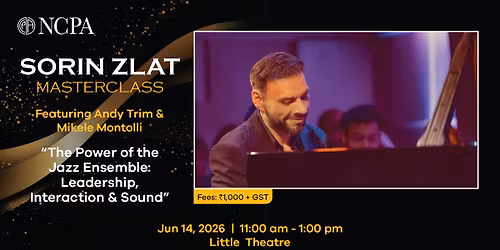 Sorin Zlat Trio Masterclass