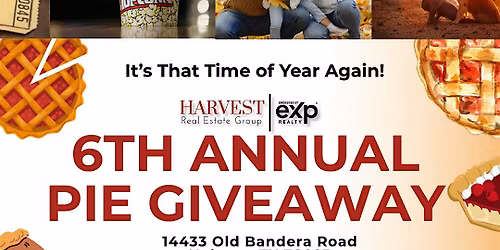 6th Annual Pie Giveaway
