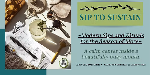 Sip to Sustain: A Non\u2011Alcoholic Wellness Event with Modern Sips & Rituals