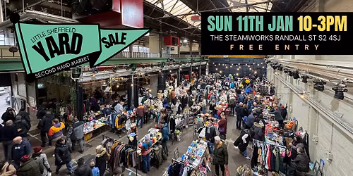 Little Sheffield Yard Sale - THE BIG NEW YEAR CLEAROUT