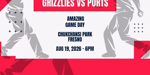 Fresno Grizzlies at Stockton Ports at Banner Island Ballpark