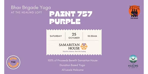 Paint 757 Purple | Community Yoga for Samaritan House