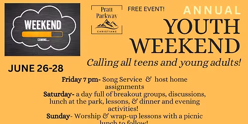 2026 Longmont Youth Weekend