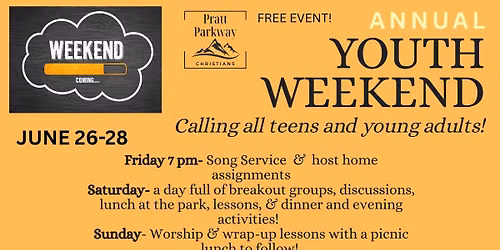2026 Longmont Youth Weekend