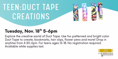 Duct Tape Creations @Iroquois