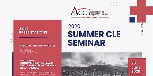 Utah Summer CLE Seminar