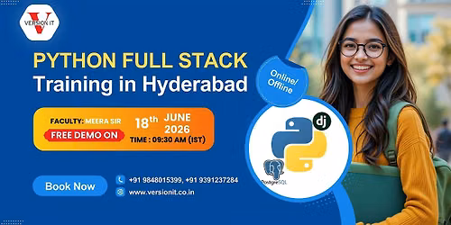 Python Full  Stack Training in Hyderabad -  Free demo Session