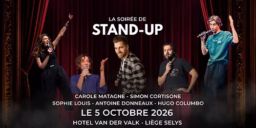 La soir\u00e9e de Stand-Up (Sp\u00e9cial Festival "Vous Rire" de Li\u00e8ge)