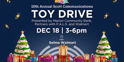 10th Annual Scott Communications Toy Drive
