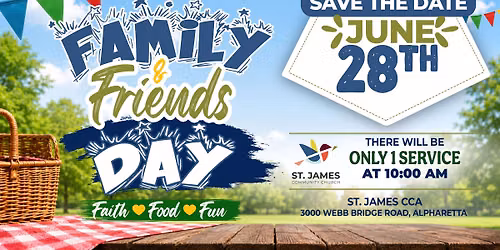 Save the date for Family and Friends Day