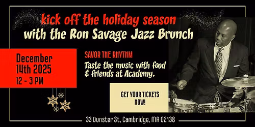 Ron Savage Holiday Jazz Brunch