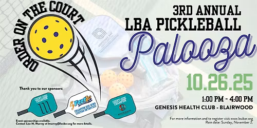 3rd Annual LBA Pickleball Palooza