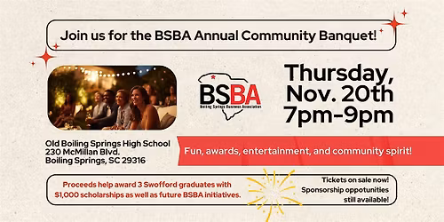 BSBA Annual Community Banquet