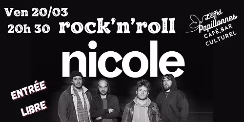 Concert avec Rock'n'Roll Nicole !
