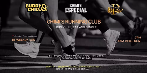 4km Chill & Scenic Social Run around Singapore River