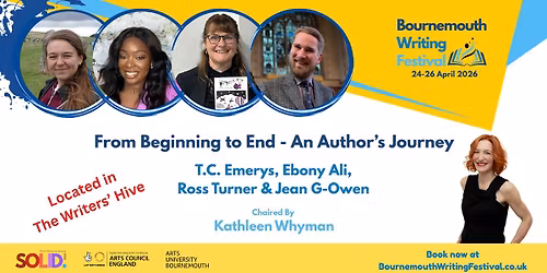 From beginning to end - an author\u2019s journey