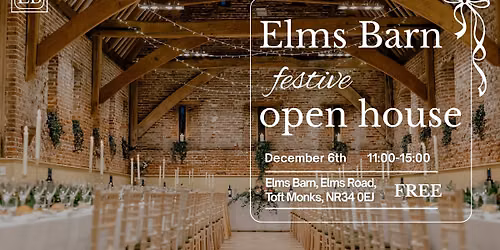 Elms Barn Festive Open House