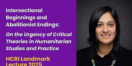 HCRI Landmark Lecture 2025