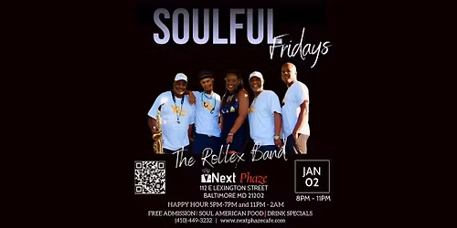 Soulful Fridays ft. the Rollex Band