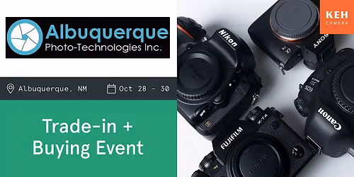 Sell your camera gear (free event) at Ap-t Camera Repair