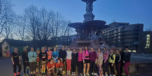 Women's running event