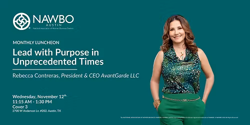 NAWBO Austin Monthly Luncheon Meeting - November