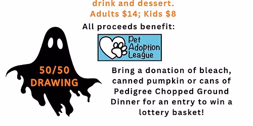 Spooky Spaghetti Dinner Fundraiser