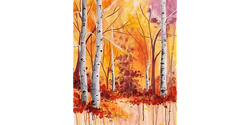 Autumn Aspens - Paint and Sip in Phoenix | Classpop!\u2122