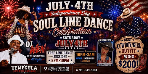 Independence Day  Soul Line Dance Party