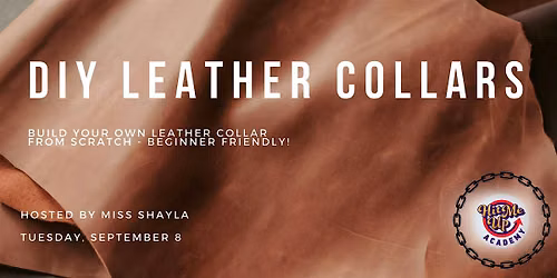 HMU Academy: DIY Leather Collars