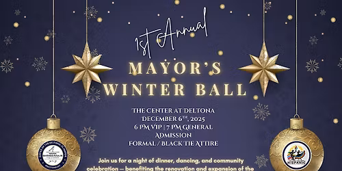 Mayor\u2019s 1st Annual Winter Ball