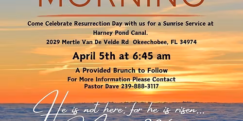 Sunrise at Harney Pond