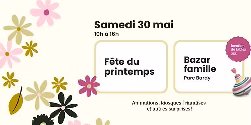 F\u00eate du printemps et bazar
