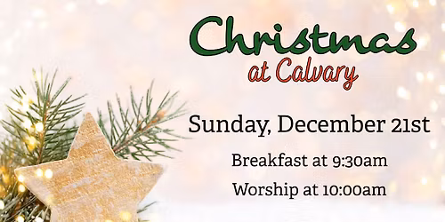 Christmas at Calvary