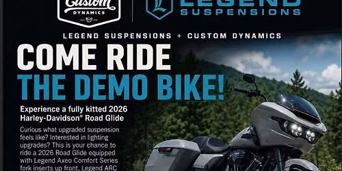 Road Glide 2026 Demo Ride