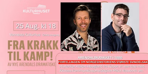 F\u00d8RSNAKK - FRA KRAKK TIL KAMP! Norgeshistoriens st\u00f8rste svindelsak!
