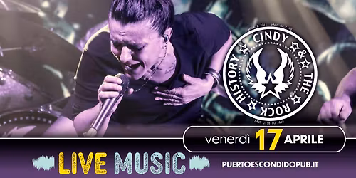 \ud83c\udfa4 CINDY CATTARUZZA insieme ai Rock History sul palco del Puerto Escondido!