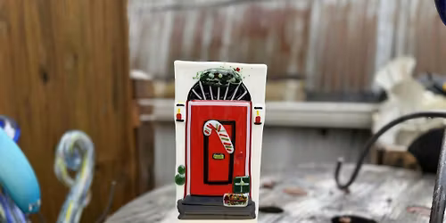 Holiday Door Fused Glass Class