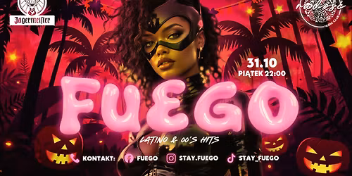 FUEGO | HALLOWEEN | 31.10 | RADO\u015a\u0106 | SOPOT | LATINO & 00'S HITS | DJ \u017bAKU x TEEZZYY