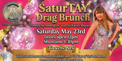 May's SaturTAY Drag Brunch